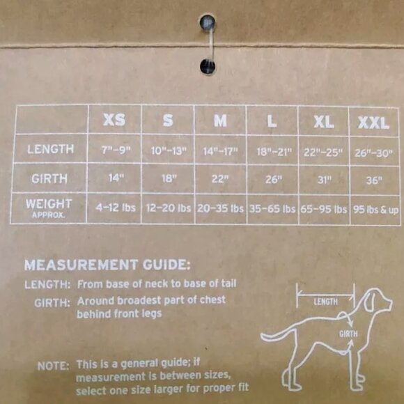 Eddie Bauer Plaid Dog Jacket - NWOT - Picture 6 of 6